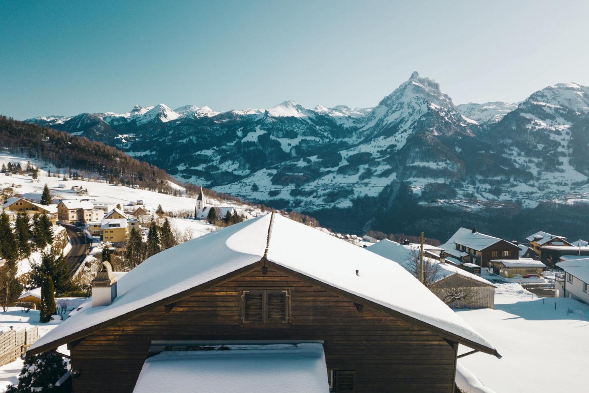 Apartment Im Chalet Biodola Amden Luaran gambar