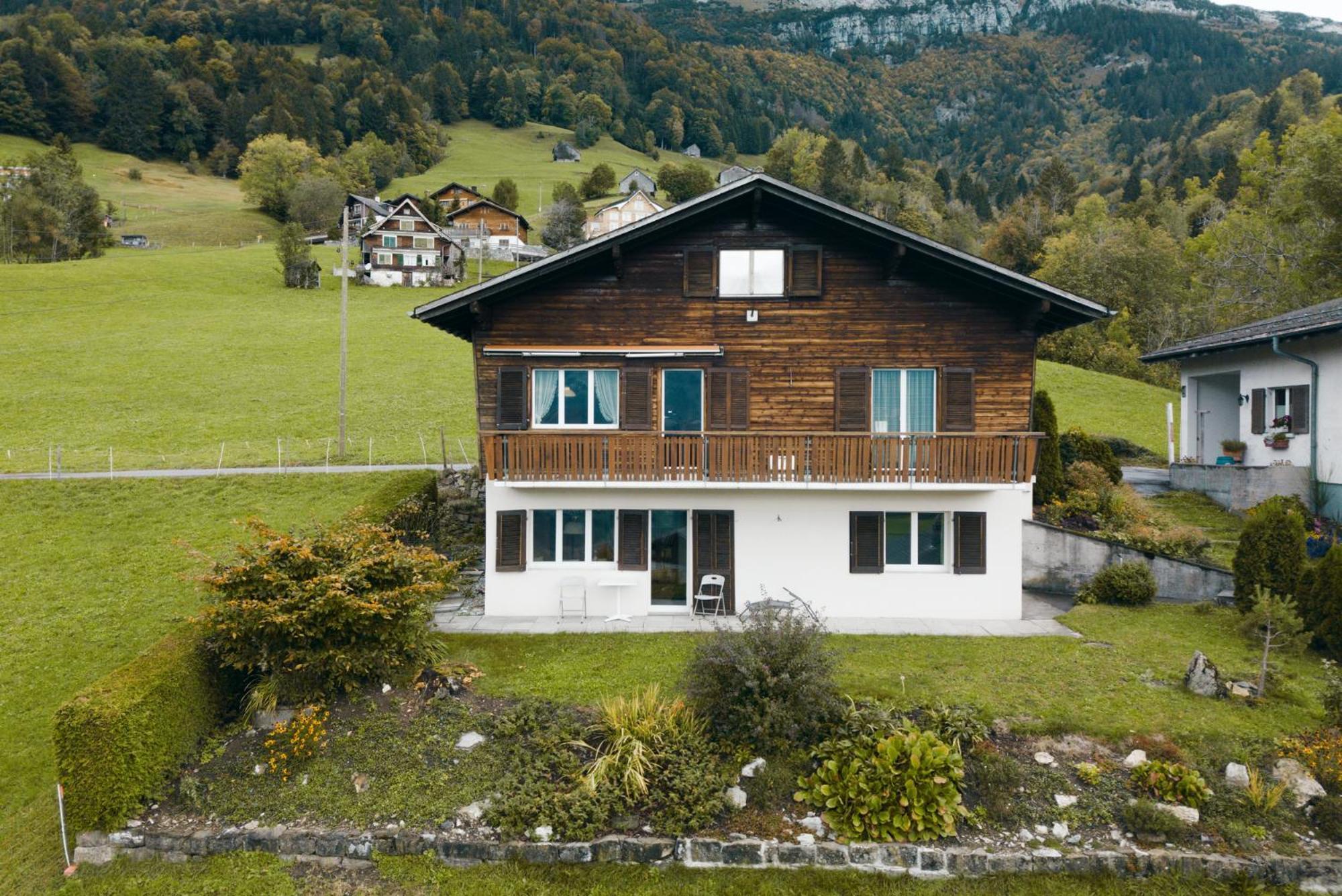 Apartment Im Chalet Biodola Amden Luaran gambar